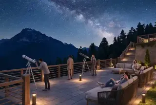 Stargazing spaces at HOABL The Ridge Mashobra