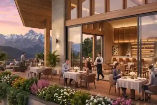 Restaurant at HOABL The Ridge Mashobra