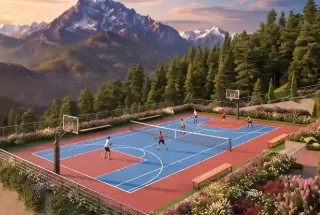 Sports Court at HOABL The Ridge Mashobra