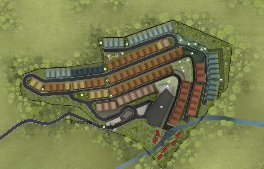 HOABL The Ridge Mashobra master plan layout