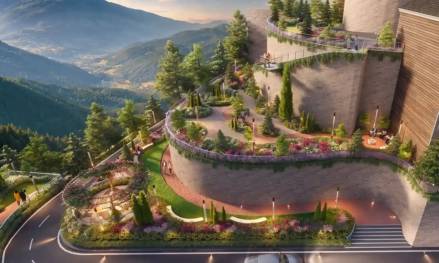 The Cascade Gardens